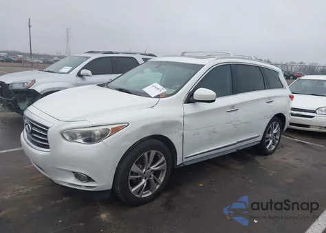 2013 Infiniti Jx35 from USA, damaged, VIN 5N1AL0MM3DC344706